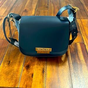Zac Posen Saddle Bag, NWT, Navy Blue
